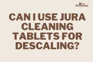 Can I use Jura cleaning tablets for descaling