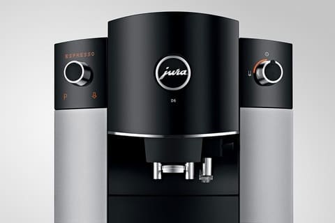 Jura D6 Automatic Coffee Machine Platinum