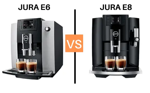 Jura E6 vs E8