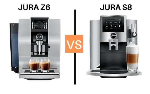 Jura Z6 vs S8