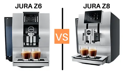 Jura Z6 vs Z8