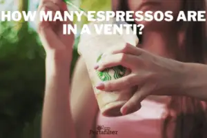 How many espressos are in a venti
