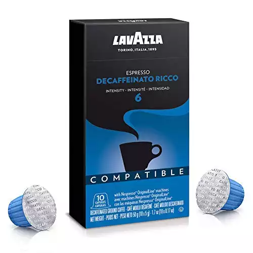 Lavazza Decaffeinato Dark Roast Capsule – Ricco Espresso