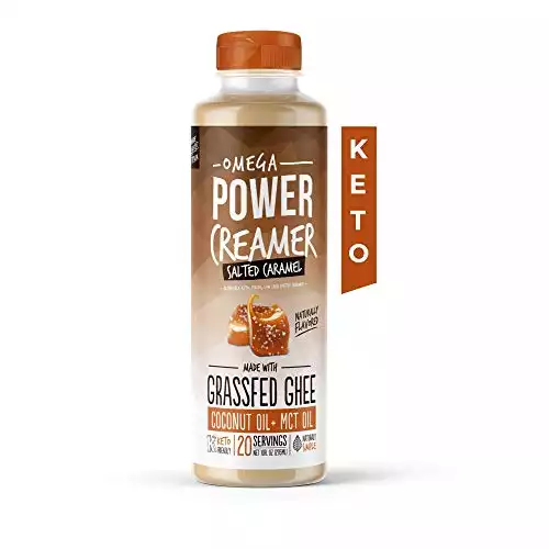 PowerCreamer Keto Coffee Creamer (Salted Caramel) - 0g Sugar