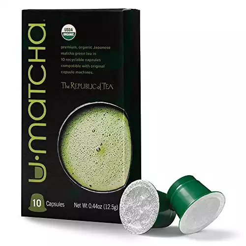 Matcha Green Tea Nespresso-Compatible Recyclable Capsules (10 count)